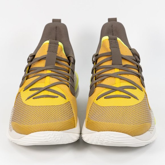 Under Armour Curry 7 'Zepplin Yellow' 2019 3021258-701 Basketball size 8 M 9.5 W - Picture 6 of 10